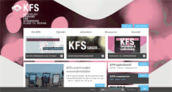 Desktop Screenshot of kfs.dk